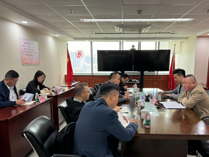 公司黨委委員、副總經(jīng)理董勇會(huì)見(jiàn)寧馬新...